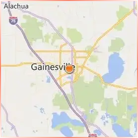 University of Florida Location Map University of Florida Location Map