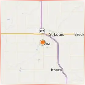 Alma College Location Map Alma College Location Map
