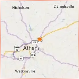 Athens Technical College Location Map