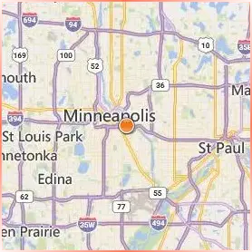 Augsburg University Location Map