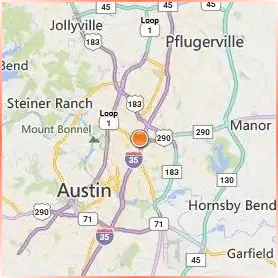 Austin Community College District Location Map