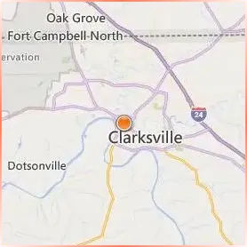 Austin Peay State University Location Map