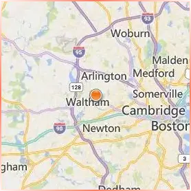 Bentley University Location Map Bentley University Location Map