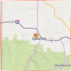 Black Hills State University Location Map Black Hills State University Location Map