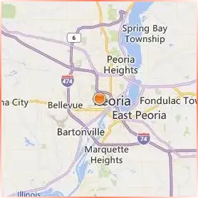Bradley University Location Map Bradley University Location Map