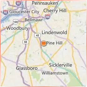 Camden County College Location Map Camden County College Location Map