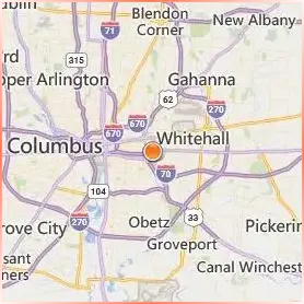 Capital University Location Map