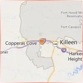 Central Texas College Location Map