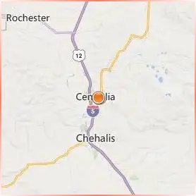 Centralia College Location Map Centralia College Location Map