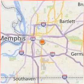 Christian Brothers University Location Map