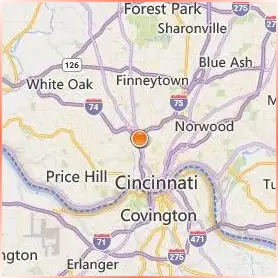 Cincinnati State Technical and Community College Location Map