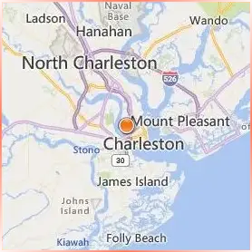 Citadel Military College of South Carolina Location Map Citadel Military College of South Carolina Location Map
