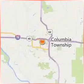 Columbia College Location Map