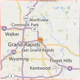 Cornerstone University Location Map