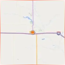 Dakota Wesleyan University Location Map