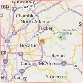 Georgia Piedmont Technical College Location Map