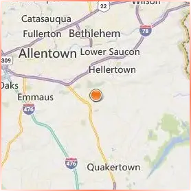 DeSales University Location Map DeSales University Location Map