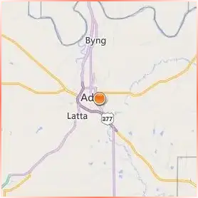 East Central University Location Map East Central University Location Map