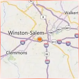 Forsyth Technical Community College Location Map