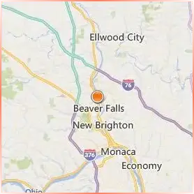Geneva College Location Map Geneva College Location Map