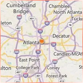 Georgia State University Location Map Georgia State University Location Map