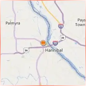 Hannibal LaGrange University Location Map