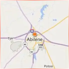 Hardin Simmons University Location Map