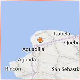 Inter American University of Puerto Rico Aguadilla Location Map