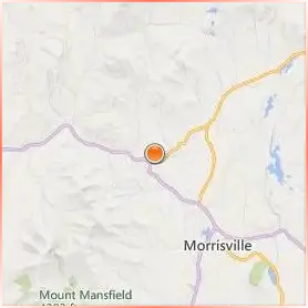 Northern Vermont University Location Map