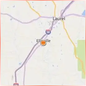 Jones County Junior College Location Map Jones County Junior College Location Map