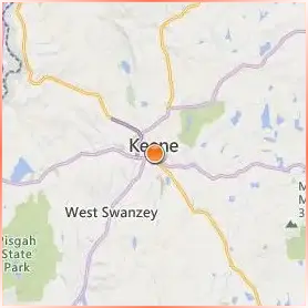 Keene State College Location Map Keene State College Location Map