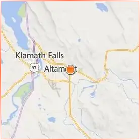 Klamath Community College Location Map Klamath Community College Location Map