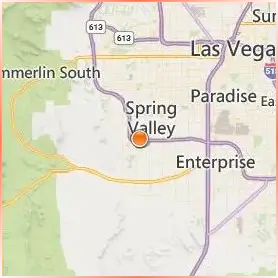 Las Vegas College Location Map Las Vegas College Location Map