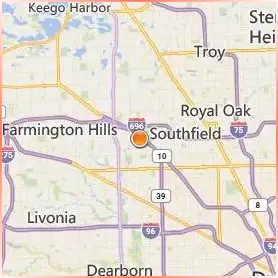Lawrence Technological University Location Map