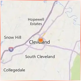 Lee University Location Map Lee University Location Map