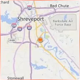 Louisiana State University Shreveport Location Map Louisiana State University Shreveport Location Map