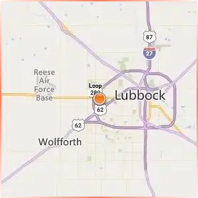 Lubbock Christian University Location Map