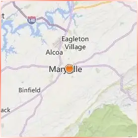 Maryville College Location Map