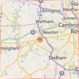Massachusetts Bay Community College Location Map