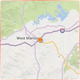 McDowell Technical Community College Location Map