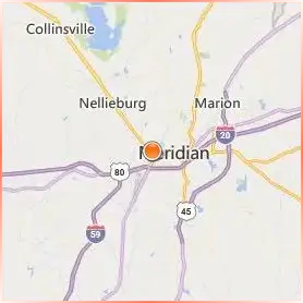 Meridian Community College Location Map Meridian Community College Location Map