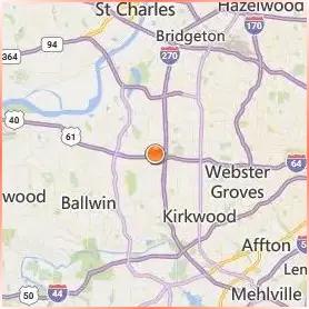 Missouri Baptist University Location Map Missouri Baptist University Location Map