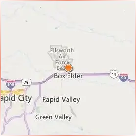 National American University Ellsworth Location Map