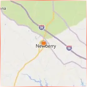 Newberry College Location Map