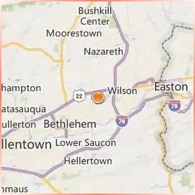 Northampton County Area Community College Location Map Northampton County Area Community College Location Map