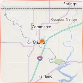 Northeastern Oklahoma A&M College Location Map