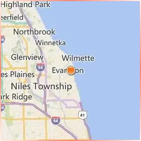Northwestern University Location Map Northwestern University Location Map
