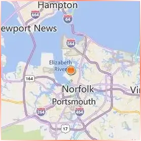 Old Dominion University Location Map