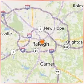William Peace University Location Map