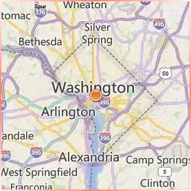 University of the Potomac Washington DC Location Map